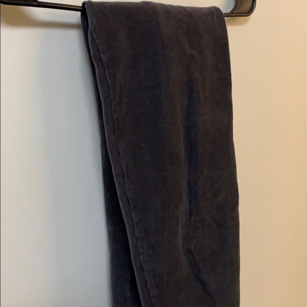 Dark Gray Corduroy Joggers